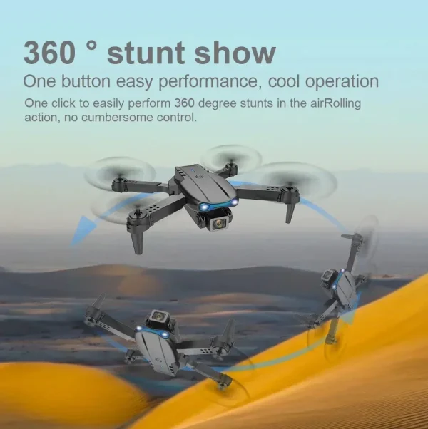 New E99 PRO Drones GPS Profesional 8K with HD Camera FPV 5G Wifi Brushless Motor Foldable RC Quadcopter Obstacle Avoidance Dron - Image 5