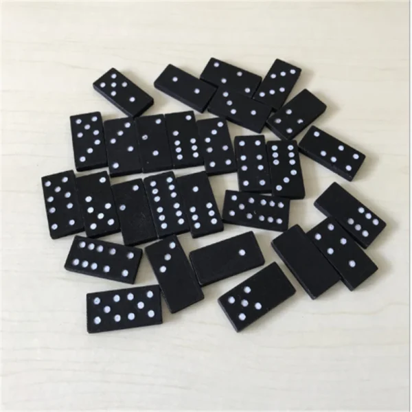 28Pcs/Set Wooden Domino Board Games Travel Funny Table Game Domino Toys Kid Children Educational Toys For Children Gifts - Image 5