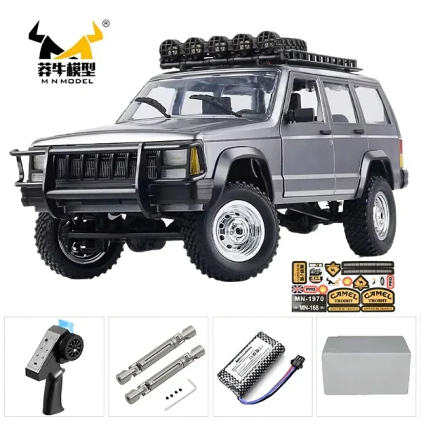 MN MN82 1:12 Retro Rc Car With LED Lights Full-scale Simulation LC79 Professional 4WD Remote Control Pickup RC Truck Model Toys - Image 28
