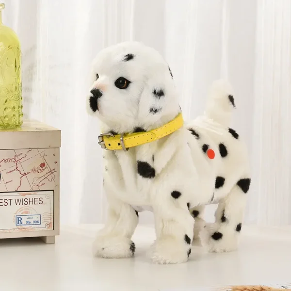 New Simulation Electric Pet Dog Voice Control Walking Nodding Music Touch Robot Animal Plush Pet Children's Toy Gift - Image 9