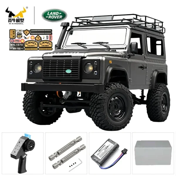 MN MN82 1:12 Retro Rc Car With LED Lights Full-scale Simulation LC79 Professional 4WD Remote Control Pickup RC Truck Model Toys - Image 7
