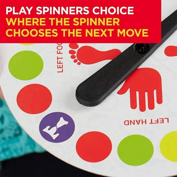 Twist Game Funny Kid Family Body Twist Move Mat Board Game Party Fun Board Games Party Game Family Game - Image 5