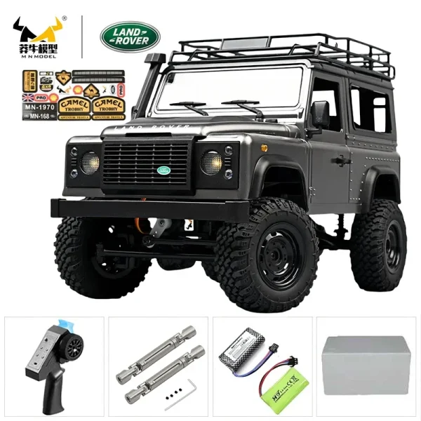 MN MN82 1:12 Retro Rc Car With LED Lights Full-scale Simulation LC79 Professional 4WD Remote Control Pickup RC Truck Model Toys - Image 5