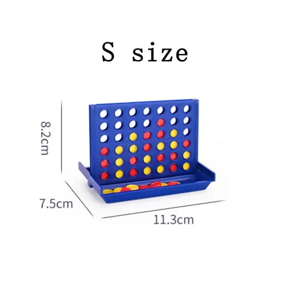 Foldable Connect 4 In A Line Board Game Classic Party Chess Family Toy Early Educational Puzzle Children Thinking Training Gifts - Image 8