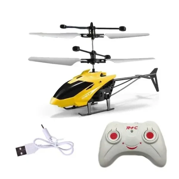 Rechargeable Mini RC Drone Remote Safe Fall-resistant RC Helicopters Drone Children Toys - Image 7