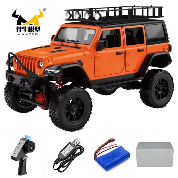 MN MN82 1:12 Retro Rc Car With LED Lights Full-scale Simulation LC79 Professional 4WD Remote Control Pickup RC Truck Model Toys - Image 26