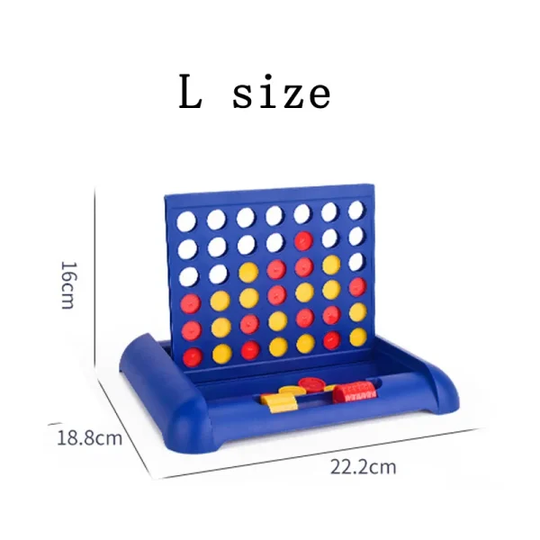 Foldable Connect 4 In A Line Board Game Classic Party Chess Family Toy Early Educational Puzzle Children Thinking Training Gifts - Image 11