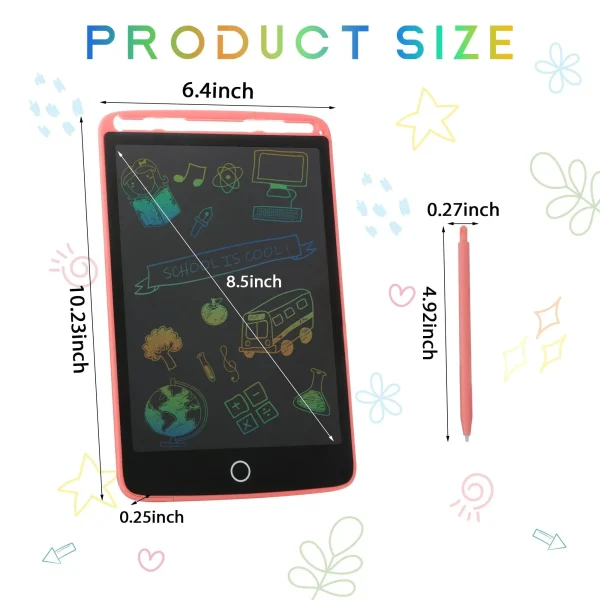 8.5/10/12inch Efes Electronic Drawing Board Toys For Children Educational Painting LCD Screen Writing Tablet Baby Kids Toys - Image 4