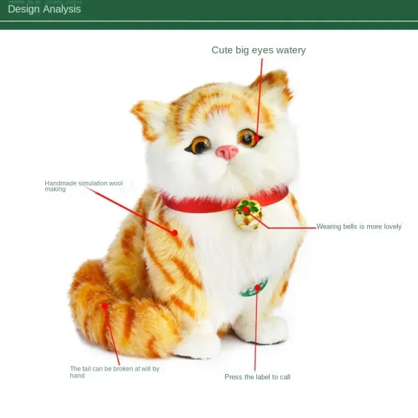 Electronic Plush Dog Toy Robot Cat Sing Song Puppy Leash Control Music Animal Walk Bark Electric Kitten Pet Kids Birthday Gift - Image 6