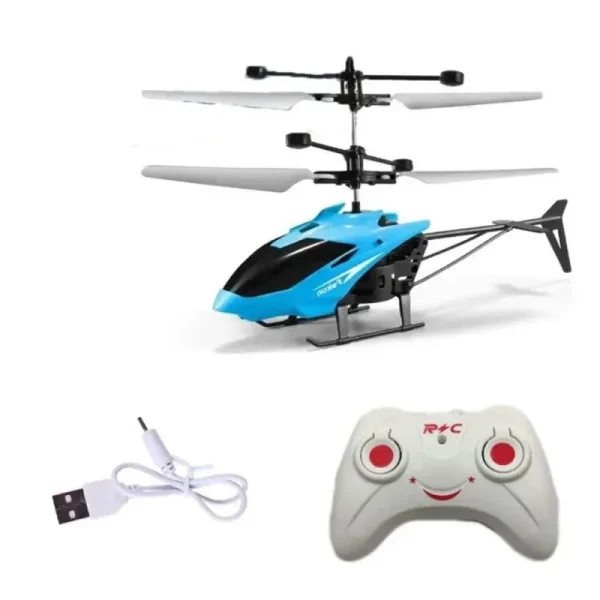 Rechargeable Mini RC Drone Remote Safe Fall-resistant RC Helicopters Drone Children Toys - Image 5