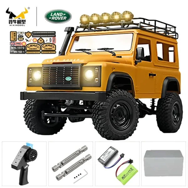 MN MN82 1:12 Retro Rc Car With LED Lights Full-scale Simulation LC79 Professional 4WD Remote Control Pickup RC Truck Model Toys - Image 10