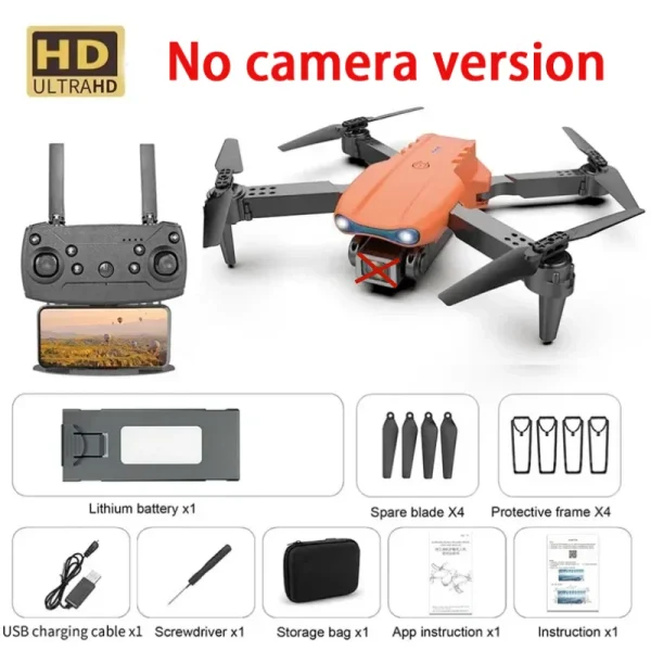 New E99 PRO Drones GPS Profesional 8K with HD Camera FPV 5G Wifi Brushless Motor Foldable RC Quadcopter Obstacle Avoidance Dron - Image 9