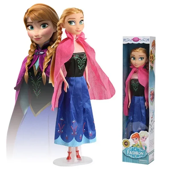 Disney Frozen 2 Elsa Anna Figure Princess Doll Toys Snow Queen Boys Girls Toys Elsa Dolls Clothes for Dolls - Image 3