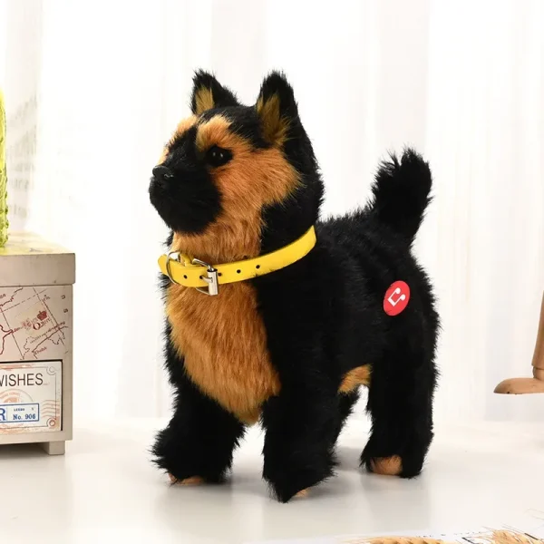 New Simulation Electric Pet Dog Voice Control Walking Nodding Music Touch Robot Animal Plush Pet Children's Toy Gift - Image 5