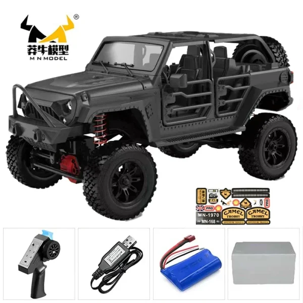MN MN82 1:12 Retro Rc Car With LED Lights Full-scale Simulation LC79 Professional 4WD Remote Control Pickup RC Truck Model Toys - Image 25