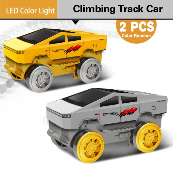 Children Electric Track Toy Car Engineering Minin Car Set Kids Puzzle Boy Toys Track Car Anti-gravity Track Train Gift for Kid - Image 9