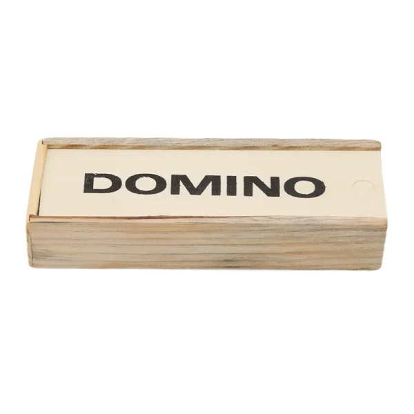 28Pcs/Set Wooden Domino Board Games Travel Funny Table Game Domino Toys Kid Children Educational Toys For Children Gifts - Image 6