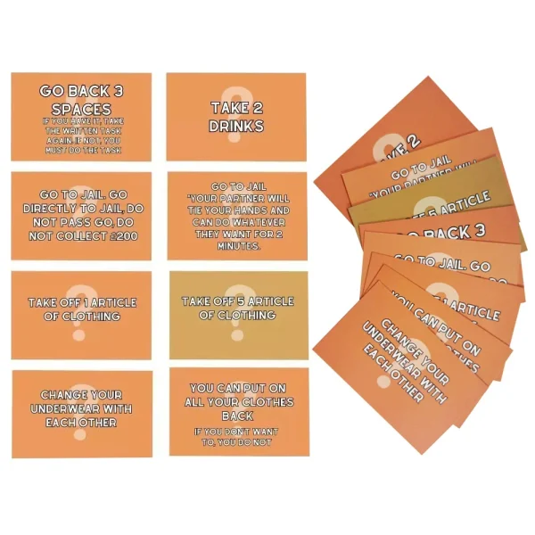 Hot Adult Couple Game Night Intimacy Deck Board Game Date Night Ideas Conversation Cards for Newlywed Wife Desktop Floor Toy - Image 5