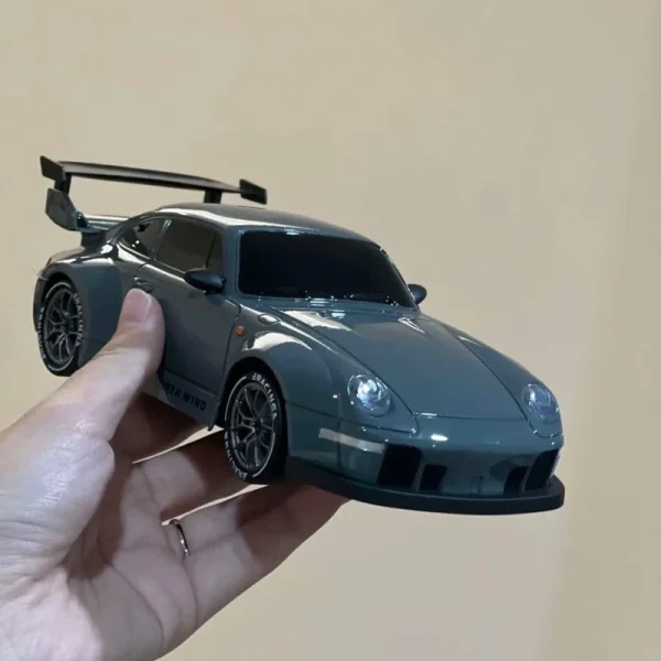 Rc Remote Control Car Entry-Level Drift Car Full-Size Mini Radio High-Speed Car 993 Limited Edition Liquid Silver Boy Toy Gift - Image 4
