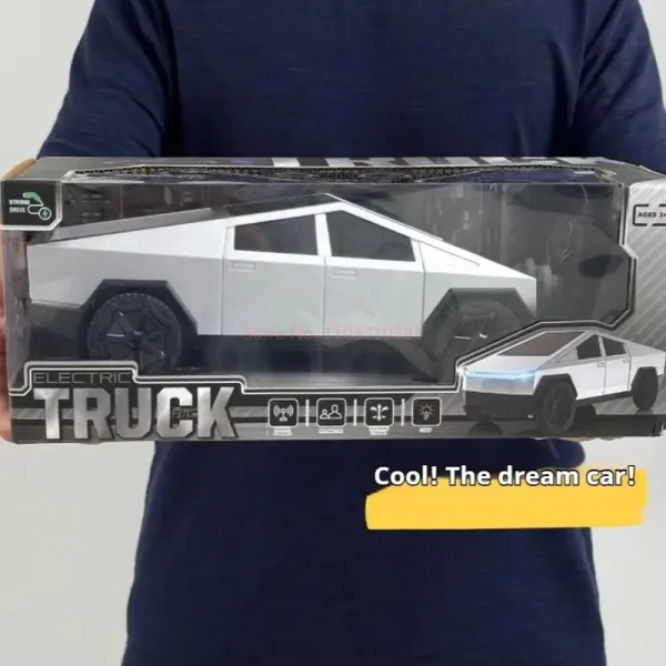 Hot Whells 1:12 Rc Cybertruck Offroad Station Wagon Batmobile Rc Car Simulation Pickup Truck Model Kids Toys Boy Toy - Image 5
