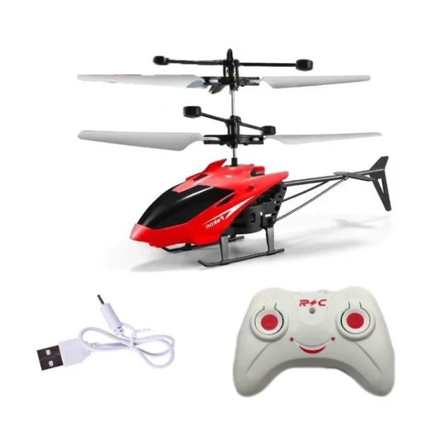 Rechargeable Mini RC Drone Remote Safe Fall-resistant RC Helicopters Drone Children Toys - Image 9
