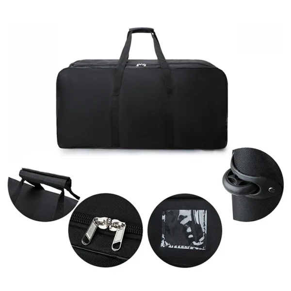 Foldable Wheel Bags Luggages Storage Bag with Wheels Large Capacity Carry On Luggage Carrier Expandable Trolley Suitcase - Image 6