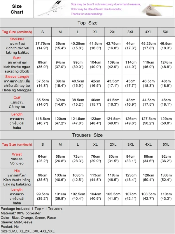 Plus Size 5XL VONDA Women Pants Sets 2025 Casual Printed Suits Vintage V Neck Half Sleeve Tops and Trousers Party Matching Sets - Image 6