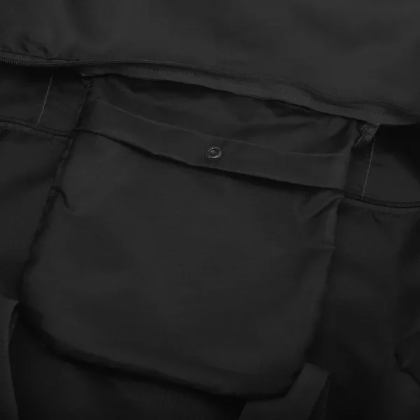 Travel Duffels with Adjustable Shoulder Strap and Luggage Trolley Sleeve, Black - Image 6