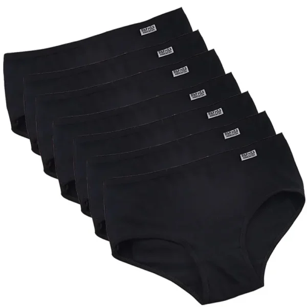 7Pcs/Lot Women's Panties Plus Size Underwear Cotton Briefs Girls Soft Pantys Female Intimates Underpant for Women Sexy Lingeries - Image 7