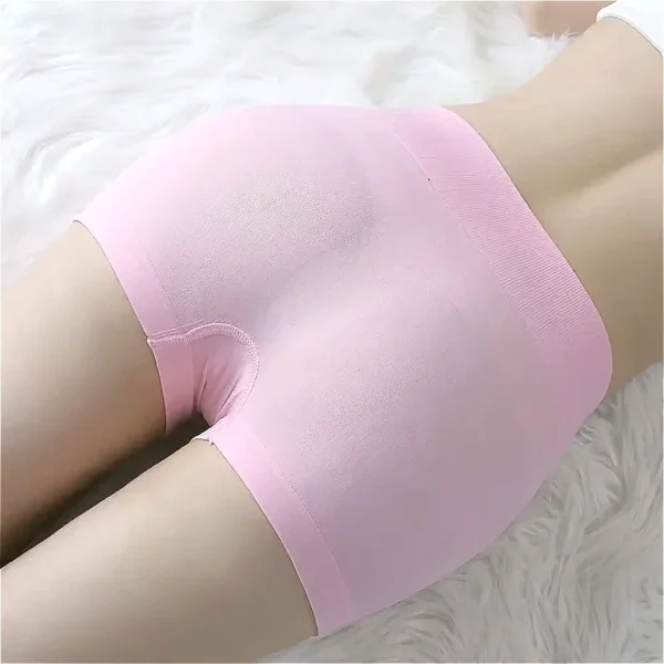 4pcs Safety  Female Panties Pants For Women Seamless Body Shaping Casual Short Ladies Boxer Briefs Boyshorts Cotton Underwear - Image 4