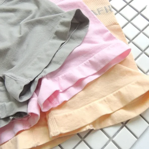 4pcs Safety  Female Panties Pants For Women Seamless Body Shaping Casual Short Ladies Boxer Briefs Boyshorts Cotton Underwear - Image 14