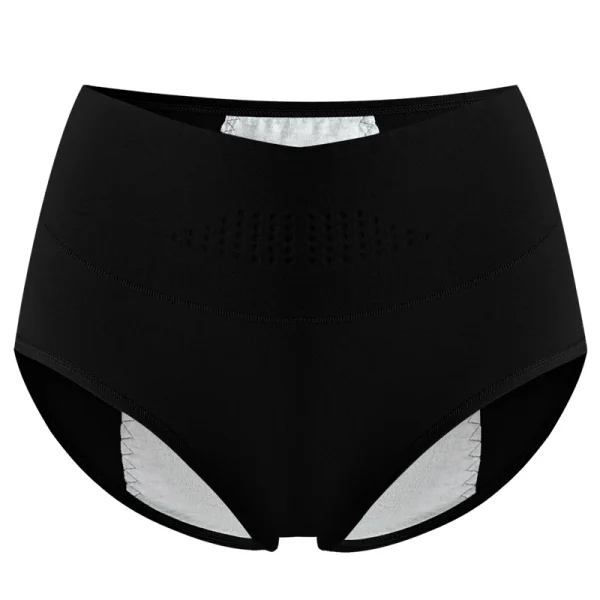 High Waist Leak Proof Menstrual  Women's Panties Widen Period Pants Physiological Underwear Cotton Plus Size L-4XL Female Briefs - Image 7