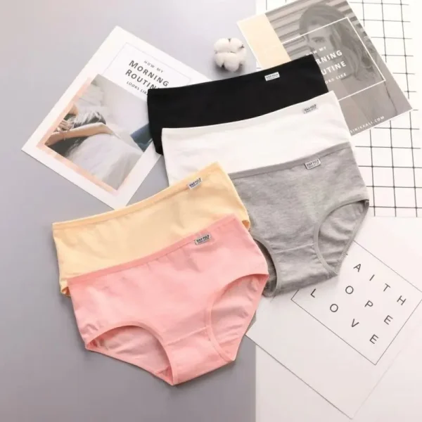 7Pcs/Lot Women's Panties Plus Size Underwear Cotton Briefs Girls Soft Pantys Female Intimates Underpant for Women Sexy Lingeries - Image 20