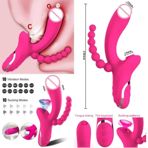 Vaginia God Emichet Xl Home Pussies Ladies Adults Magic Wand God Woman Silicone Wide Clitor Sucker For Women Vibrator Men - Image 16