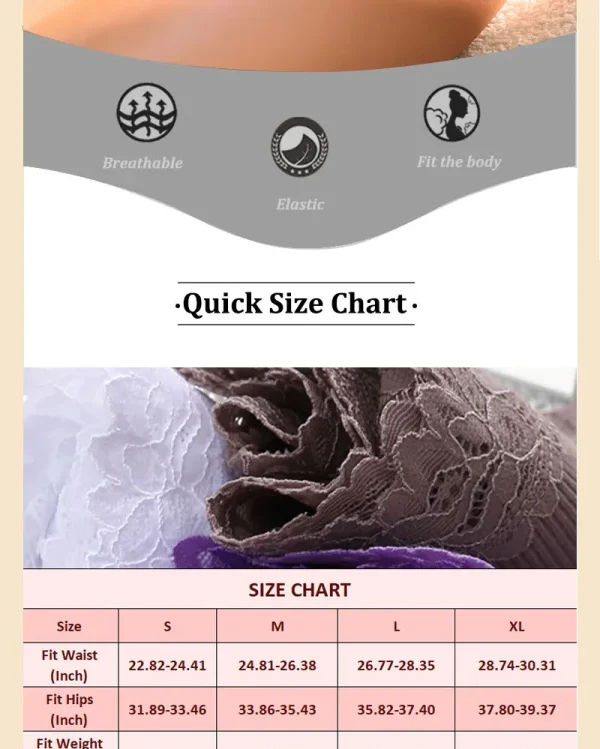 7PCS/Set Women Sexy Lace Panties Seamless Cotton Brazilian Panties Girls Breathable Sexy Low Rise Underwear Female Soft Lingerie - Image 13