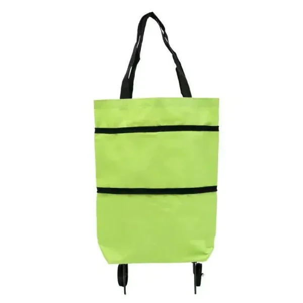 Convenient Folding Portable Wheels Handbag Waterproof Supermarket Shopping Trolley Weight 25 Kg - Image 11