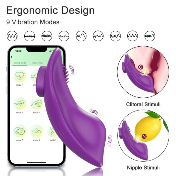 APP Control Clitoris Clit Stimulator Vibrator Women Wearable Vibrators Female Masturbation Magnetic Panties Sex Toys for Adults - Image 3