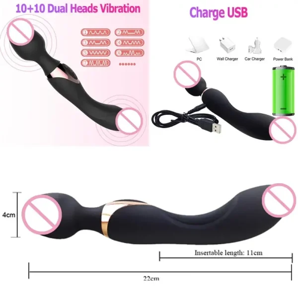 Vaginia God Emichet Xl Home Pussies Ladies Adults Magic Wand God Woman Silicone Wide Clitor Sucker For Women Vibrator Men - Image 20