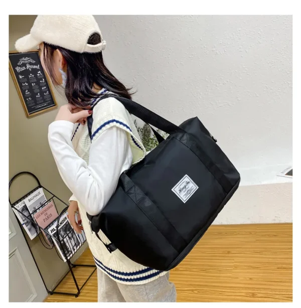 UNIXINU Carry On Travel Duffle Bag Nylon Waterproof Sports Gym Tote Bags for Women Large Capacity Storage Luggage Handbag - Image 19