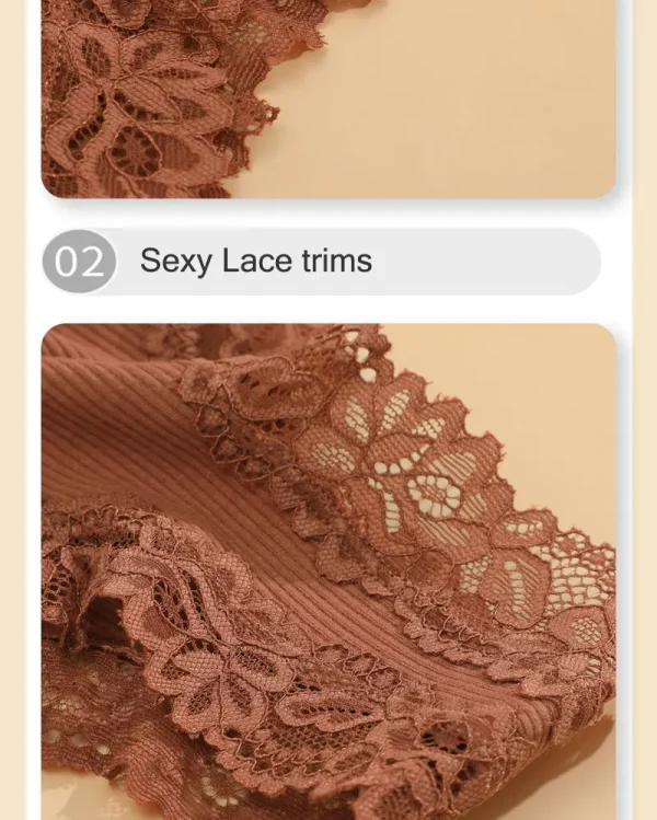 7PCS/Set Women Sexy Lace Panties Seamless Cotton Brazilian Panties Girls Breathable Sexy Low Rise Underwear Female Soft Lingerie - Image 20