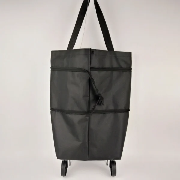 Convenient Folding Portable Wheels Handbag Waterproof Supermarket Shopping Trolley Weight 25 Kg - Image 7