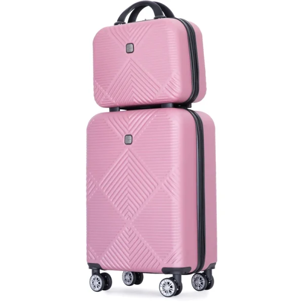4 Piece Luggage Sets Travel Suitcase, Large Capacity Lightweight Luggage Sets with Double Spinner Wheels, Carry On Luggage set - Image 9