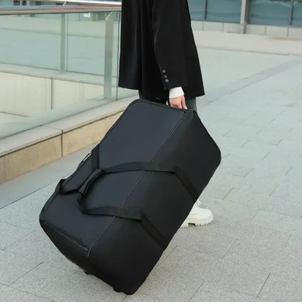 Foldable Wheel Bags Luggages Storage Bag with Wheels Large Capacity Carry On Luggage Carrier Expandable Trolley Suitcase - Image 7
