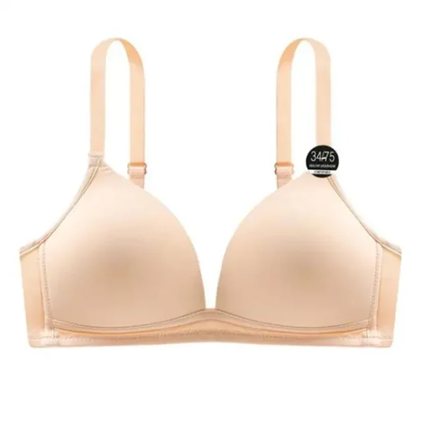 Adjustable Shoulder Straps Gathering Girls' Bras Women's Underwear Thin Breathable Triangle Cup Bralette Seamless Brassiere - Image 8