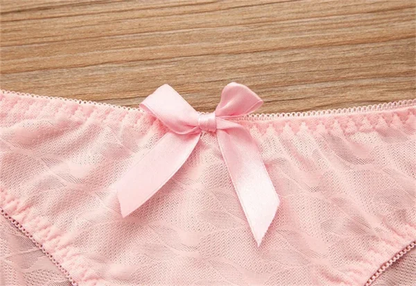 Girl Sweet Wireless Bra Lace Bows Underwear Sets Breathable Small Breast Bralette Top Briefs for Women Teen Girl Lingerie Suits - Image 20