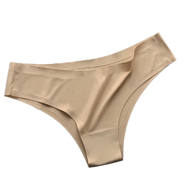 4PCS/Set Seamless Panties Women Sexy Underwear Ice Silk Underpants Low Waist G-string Female Soft Solid Ultra-thin Briefs - Image 26
