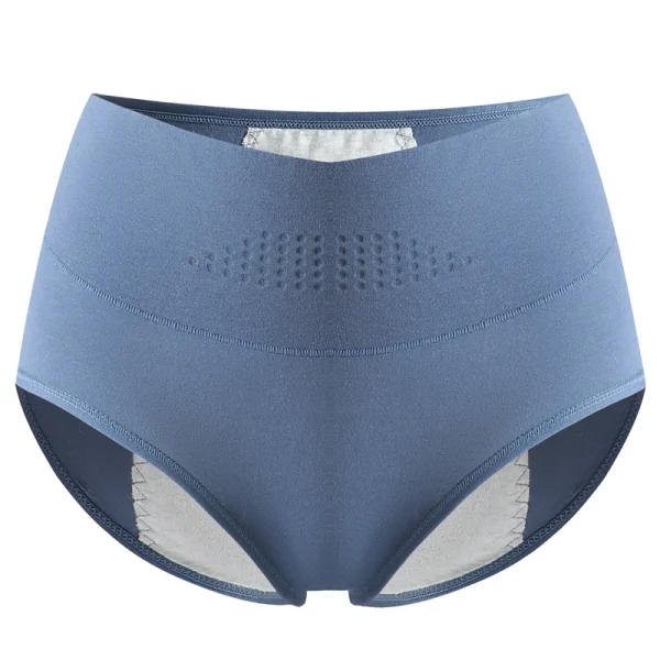 High Waist Leak Proof Menstrual  Women's Panties Widen Period Pants Physiological Underwear Cotton Plus Size L-4XL Female Briefs - Image 8