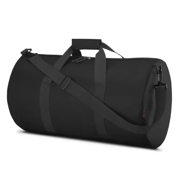 Travel Duffels with Adjustable Shoulder Strap and Luggage Trolley Sleeve, Black - Image 3