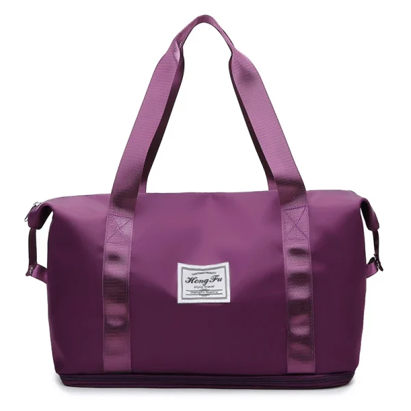 UNIXINU Carry On Travel Duffle Bag Nylon Waterproof Sports Gym Tote Bags for Women Large Capacity Storage Luggage Handbag - Image 8