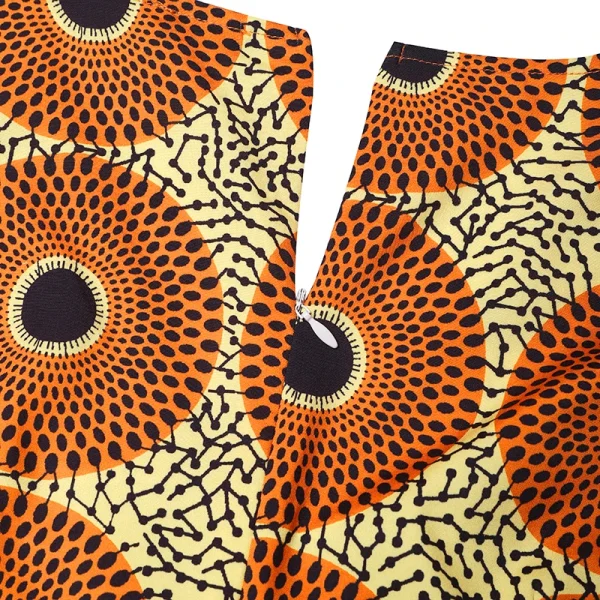 Plus Size 5XL VONDA Women Pants Sets 2025 Casual Printed Suits Vintage V Neck Half Sleeve Tops and Trousers Party Matching Sets - Image 19